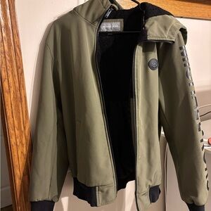 Michael Kors Khaki Bomber Jacket